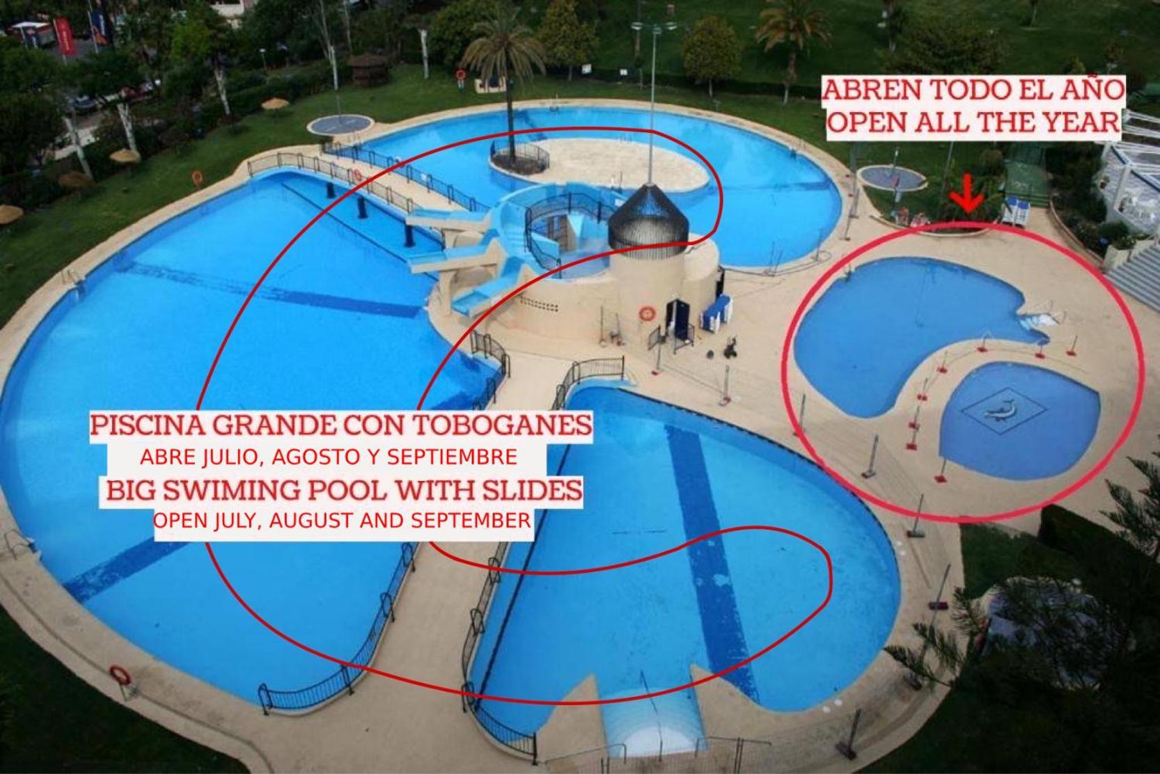 Apart With Swimming Pool Open All Year בנאלמדנה מראה חיצוני תמונה